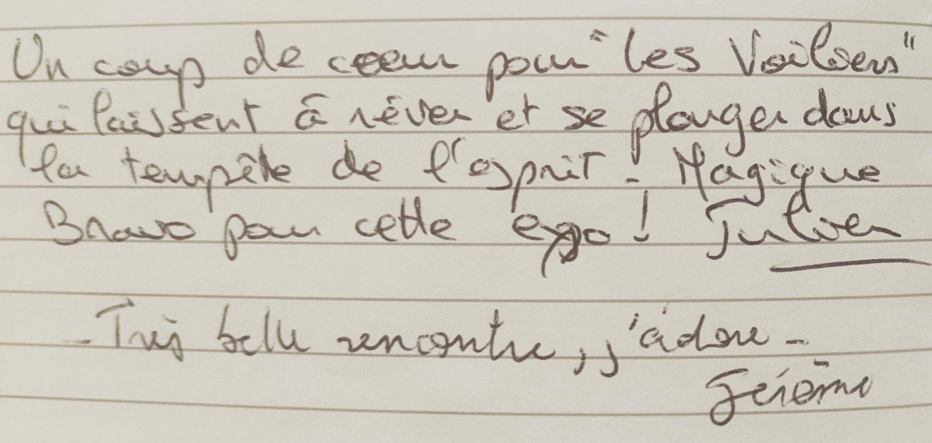 Temoignages